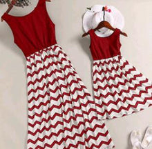 Load image into Gallery viewer, Mother Daughter Vest Dresses Mommy and Me Clothes Family Matching Outfits Look Mom Mum Mama and Daughter Summer Dress Clothing