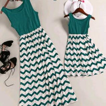 Load image into Gallery viewer, Mother Daughter Vest Dresses Mommy and Me Clothes Family Matching Outfits Look Mom Mum Mama and Daughter Summer Dress Clothing
