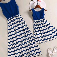 Load image into Gallery viewer, Mother Daughter Vest Dresses Mommy and Me Clothes Family Matching Outfits Look Mom Mum Mama and Daughter Summer Dress Clothing
