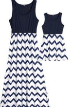 Load image into Gallery viewer, Mother Daughter Vest Dresses Mommy and Me Clothes Family Matching Outfits Look Mom Mum Mama and Daughter Summer Dress Clothing