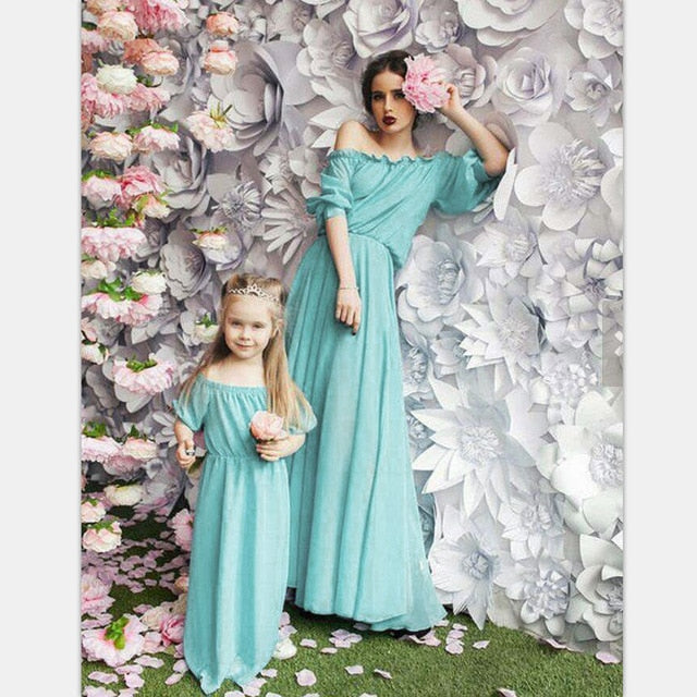 MOM & DAUGHTER MATCHING/ SAME DRESS DESIGN IDEAS 2019 || MOM & DAUGHTER DUO  - YouTube